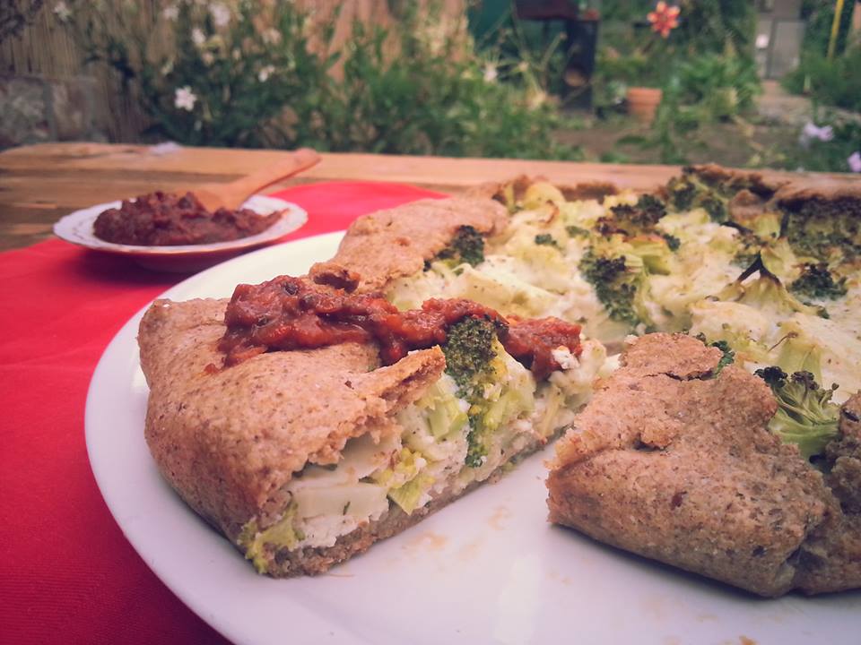 tarta de brocoli