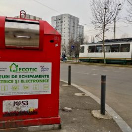 cointainer pubela pentru reciclarea electronicelor - Ecotic